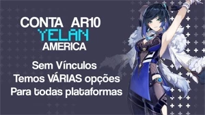 CONTA GENSHIN IMPACT COM EULA AR 10 ⭐✨