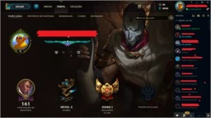 Vendo conta de LOL com skins - League of Legends