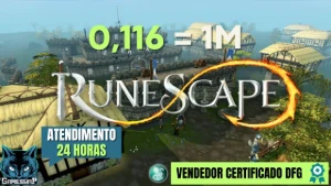 Runescape 3 - Cash/Gold/Money -  Melhor Preço Da Dfg