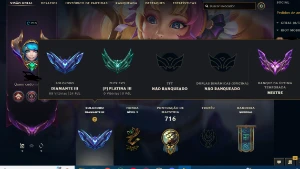 Conta lol Ex challenger - League of Legends