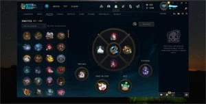 Conta LoL Lv 218 Ex Diamante 400 Skins - League of Legends -