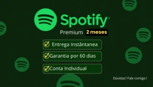 Spotify Premium (2 meses) - Assinaturas e Premium