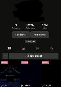 Conta TikTok +100K Seguidores - Redes Sociais