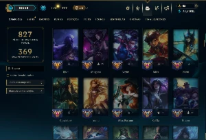 Esmeralda 2 com TODOS os Champs e 274 Skins ( SUP / ADC ) - League of Legends LOL
