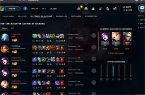 Conta de LOL NFA Inativa há +11meses • GRIK Store © - League of Legends