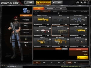 Conta Tenente Coronel Banida - Point Blank PB