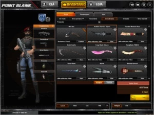 Conta Tenente Coronel Banida - Point Blank PB