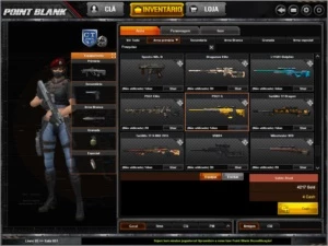 Conta Tenente Coronel Banida - Point Blank PB
