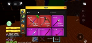 Conta Blox fruits | God human + cdk + Ghoul v4 full - Roblox
