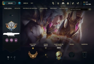 Conta LOL Otima, mas está Honra 0. - League of Legends