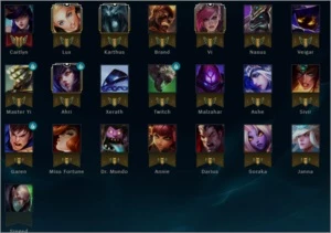 Conta lol Platina 4 - League of Legends