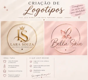 Criação de Logotipos Personalizados para Sua Loja