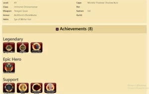 ACC [RECENTE] OBLIVION BLADE OF NULGATH(RARE) 70K ACS GASTOS - Adventure Quest World AQW