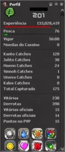 Conta PxG, mundo; purple lv 201 Naturia - PokeXGames