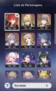 Conta de Honkai: Star Rail | Nv.43 | 4 T5