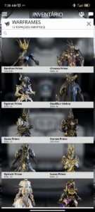 Conta Warframe - Outros