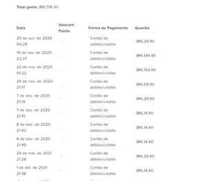 Conta Imortal (beta) 720R$ gastos - Valorant