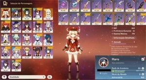 Klee+Mona+Diluc+Xiao AR 33 - Genshin Impact