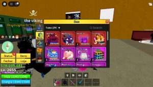 Conta Volleyball Legends E Blox Fruits (A Preço De Banana)Fa - Roblox