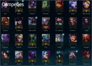 Vendo Conta League of Legends - 77 Campeões e 22 skins LOL
