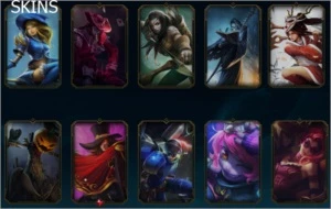 Vendo Conta League of Legends - 77 Campeões e 22 skins LOL