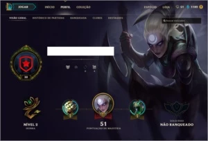 Vendo Conta League of Legends - 77 Campeões e 22 skins LOL