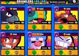 Conta Semi Full Brawlstars - Brawl Stars