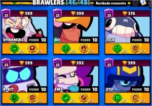 Conta Semi Full Brawlstars - Brawl Stars