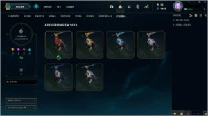 Conta de League Of legends com 33 Skins LOL