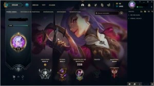 Conta de League Of legends com 33 Skins LOL