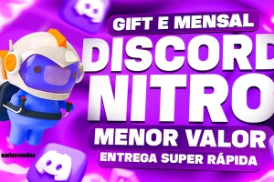 Nitro Mensal - Entrega Automática - Assinaturas e Premium