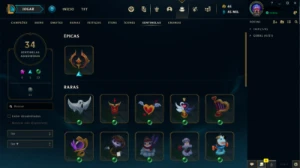 Conta - League Of Legends - Brasil Server LOL