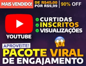 [Promoção] Pacote Engajamento Youtube | Seja Famoso!