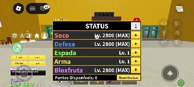 Conta de blox fruits - Roblox