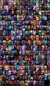conta league of legends 340 skins todos os champs  gold v LOL