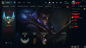 Conta challenger - League of Legends LOL