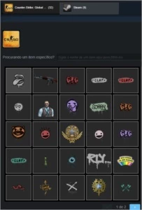 Vendo conta de CSGO- prime, 3 medalhas,1 broche e muito mais - Counter Strike