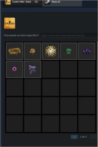 Vendo conta de CSGO- prime, 3 medalhas,1 broche e muito mais - Counter Strike