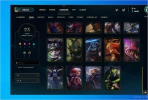 Conta Ouro 1 League of legends LOL
