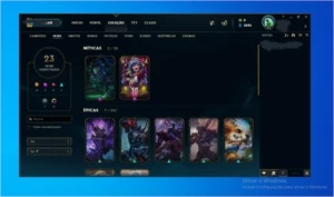 Conta Ouro 1 League of legends LOL