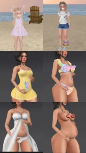 Boneca imvu AP …14 anos