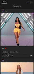 Boneca imvu AP …14 anos