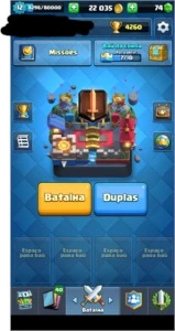 LIGA 1 4260 12 LENDARIAS 8 NV 10 lenhador nv11 - Clash Royale