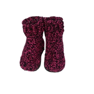 Pantufa de Lã Infantil Pink Mescla 18
