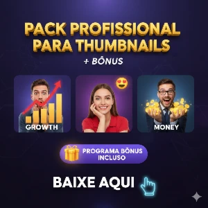 🎬 Pack Profissional Para Thumbnails + Bônus Exclusivo - Outros