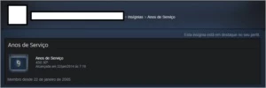 CONTA STEAM 16 ANOS/PRIME CSGO