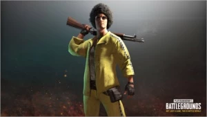 Tracksuit Pants (Yellow)  - Shorts Amarelo PUBG