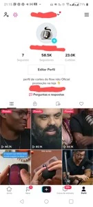 Vendo conta do tiktok - Redes Sociais
