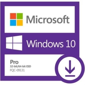 Microsoft Windows 10 Pro ESD - Licença Original e Vitalícia - Softwares and Licenses