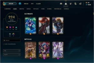 Vendo conta de League of Legends LOL